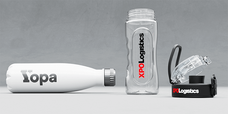Flasky - Wie bringen wir Ihr Logo an? 