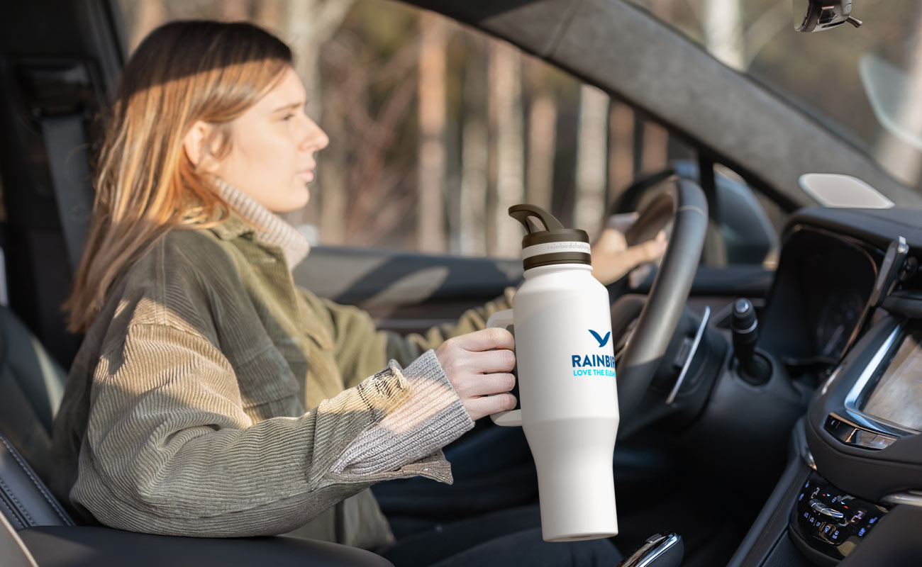 PolarBear - Reisebecher mit Logo