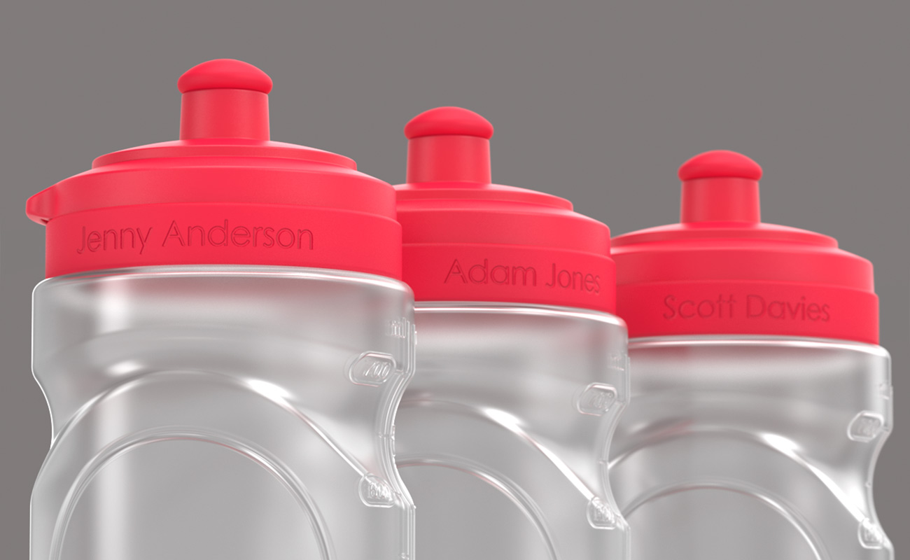 Refresh - Trinkflaschen mit Logo